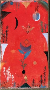 Paul Klee Painting - Flower myth Paul Klee